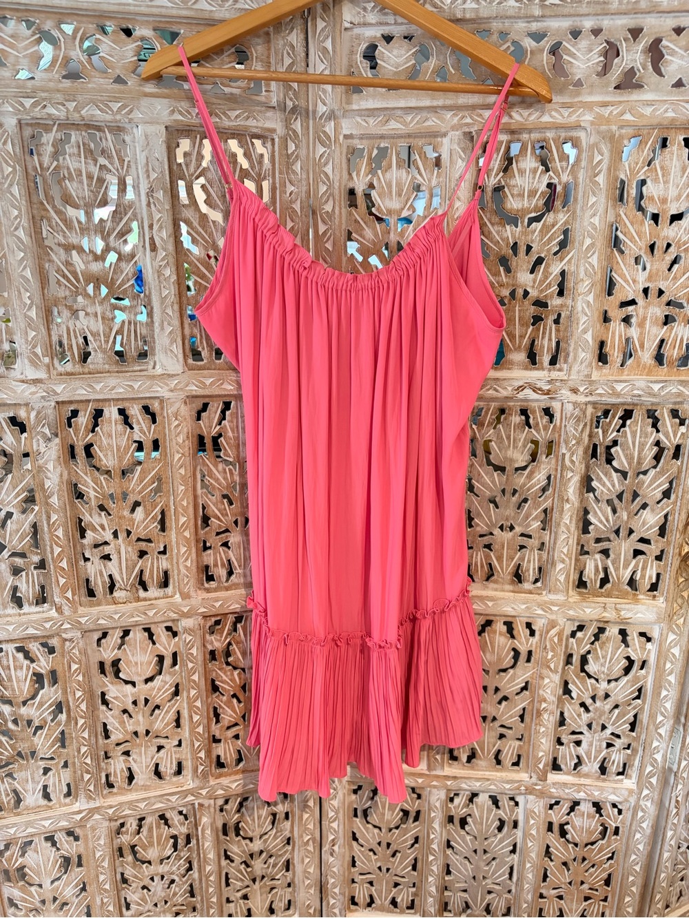 NWT Ramy Brook Pink Tatiana Mini Dress Size M